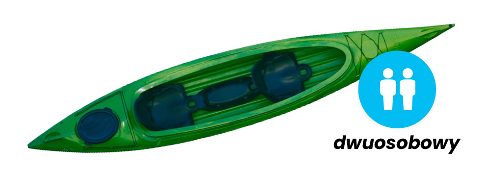 Kajak dwuosobowy CLON