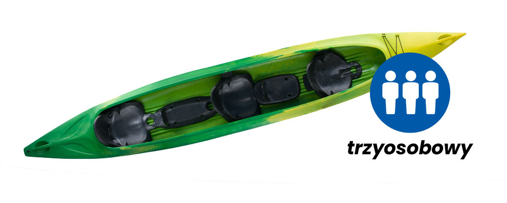 Kajak trzyosobowy WALKER